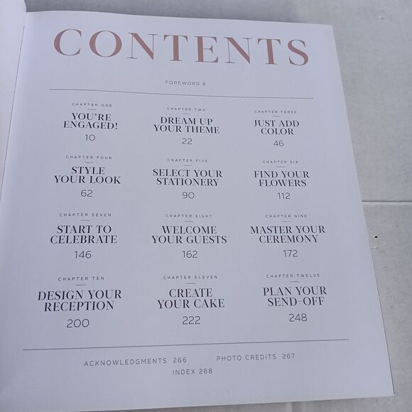 Martha Stewart Weddings: Ideas and Inspiration (Hardcover, 2015)-1st/1st -Acc - Picture 11 of 11